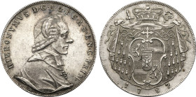 1787-M Austria: Salzburg, Hieronymus silver Taler, KM-462. (28,00 g). AU/UNC