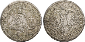 1689 Switzerland: Chur City silver 2/3 Taler, KM-126. (17,10 g). XF/AU