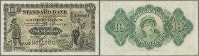 Rhodesia: 10 Shillings 1938 P. S146 in nice condition with strong paper and colors, probably pressed dry but no holes or tears in the note. Condition:...
