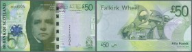 Scotland: Bank of Scotland 50 Pounds 2007 P. 127a in crisp original condition: UNC.