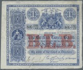 Scotland: The British Linen Bank 1 Pound 1911 P. 146, early issue, center fold and creases in paper, no holes or tears, colors are fresh and paper sti...