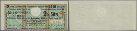 Zinskupon der Kriegsanleihe 1918, Serie Q zu 2,50 Mark, Ro.61a in kassenfrischer Erhatung