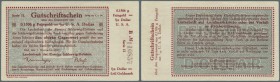 Schleswig-Holstein, Landesbank der Provinz, 0,1506 g Feingold =1/10 US-$, Kiel, 1.11.1923, KN 6 mm, Erh. I-II