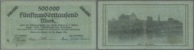 Düben a. d. Mulde, 500 Tsd., 5 Mio. Mark, 25.8.1923, Erh. III, II, 2 Scheine