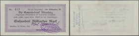 Altensteig, Karl Kaltenbach, 100 Mrd. Mark, 25.10.1923, Kundenscheck der Gewerbebank, Erh. I-II