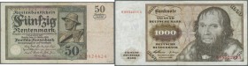 Riesiger Posten mit knapp 30.000 Banknoten Deutschlands von den Ausgaben der Altdeutschen Staaten, über das Kaiserreich, die Inflation, beide Weltkrie...