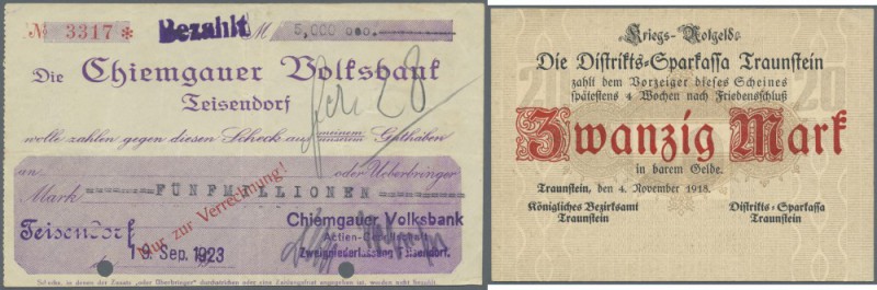 Oberbayern östlicher Teil, Bereich Rosenheim - Mühldorf - Traunstein - Bad Reich...