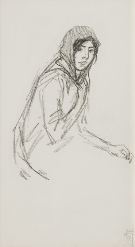 Steinlen, Théophile-Alexandre (Schweiz/Frankreich 1859-1923) Femme assise ohne J...
