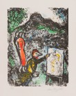 Chagall, Marc (Frankreich/Russland, 1887-1985) «Devant St. Jeannet» 1972 

 Chagall, Marc 
Witebsk 1887 – 1985 Saint-Paul 

 «Devant St. Jeannet»...