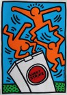 Haring, Keith (USA, 1958-1990) «Lucky Strike» 1987 

 Haring, Keith 
Reading, PA 1958 – 1990 New York City 

 «Lucky Strike». 1987. 

Farbige S...