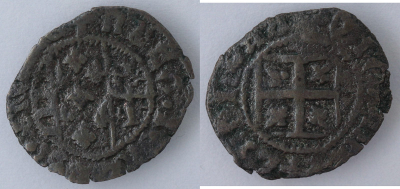 Zecche Italiane. Napoli. Ladislao di Durazzo. 1388-1414. Quattrino. MI. MIR manc...