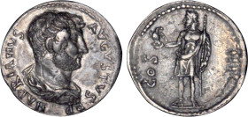 HADRIEN (117-138)
Cistophore : Jupiter debout à gauche, tenant un aigle & un sceptre long
 - TTB 40 (TTB+)
Rare ! - légers graffiti


SM 3441, C...