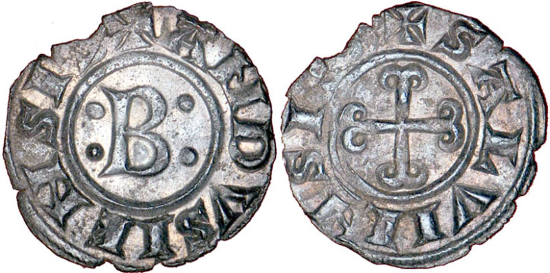 LANGUEDOC
Seigneurie d'Anduse et de Sauve, Bernard l'aîné (....-1164) : Denier ...