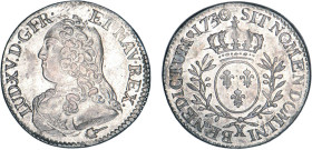 LOUIS XV le Bien aimé (1715-1774)
1/5 d'écu aux branches d'olivier & au buste habillé
1730 X - SPL 60 (SUP+)
Rare surtout en l'état !


DR 554, ...