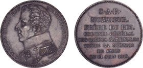 5 FRANCS
5 FRANCS (module de) Paris, 11 Juin 1818
1818 c) - SUP 58 (SUP)
Bronze - Rare !


G 618, KM #M15-15c
PARIS - BRONZE - 23,03g
 -------...