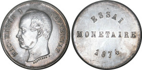 5 FRANCS
5 FRANCS (module de) Mac-Mahon
1874 - SPL 60 (SUP+)
Rarissime !!!


G 748
 - ARGENT - 25,70g
 ---------------------------------------...