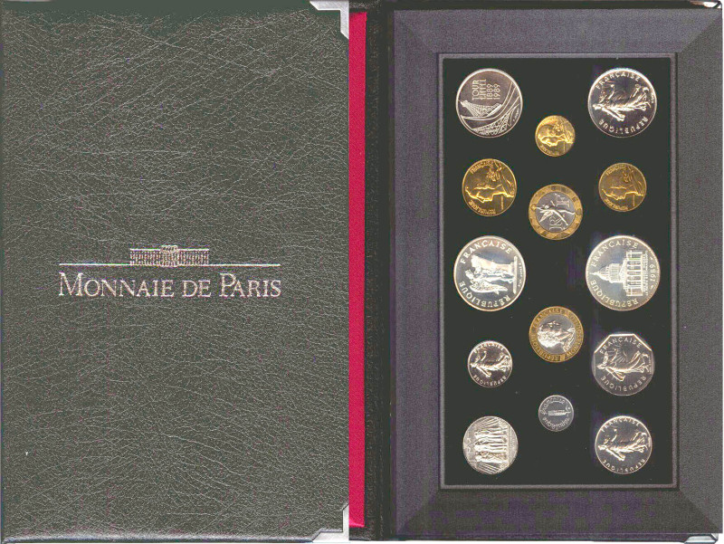 BOÎTIERS DE LA MONNAIE DE PARIS
Séries fleur de coin (FDC)
1989 - FDC 66 (FDC)...