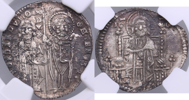 Italy, Venice Grosso - Andrea Dandolo (1343-1354) - NGC AU DETAILS
Environmental...