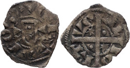 Portugal
 D. Afonso II (1211-1223)
Dinheiro Long Cross 
A: REX AFOS
R: PO RT VG AL
AG: 03.01 0.43g. Good Fine
