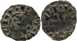 Portugal
 D. Sancho II (1223-1248)
Dinheiro Cross of Nails
A: REX SANCIV
R: PO RT VG AL
AG: 02.04 0.61g. Good Fine
