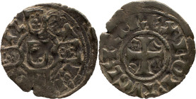 Portugal
 D. Afonso IV (1325-1357) 
Dinheiro 
A: ALF REX PORTVGL
R: GA RB II AL AL Fourth Quadrant
AG: 07.03 0.95g. Very Fine