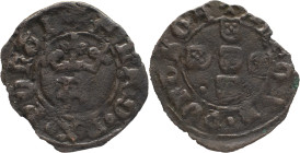 Portugal
 D. Afonso V (1438-1481) 
1/2 Real Preto AE, Lisboa Without Monetary Letter. With Hidden Sign in Third Quadrant 
A: ADIVTORIVM
R: ALFQ : REX ...