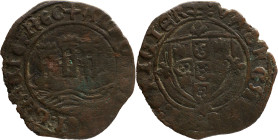Portugal
 D. Afonso V (1438-1481) 
Ceitil AE Porto, Side escutcheon with Inverted Chiefs
A: ALFO(NSVS : D)EI : GRACIE : REG
R: :VALFGA( )S : CI : GRAC...