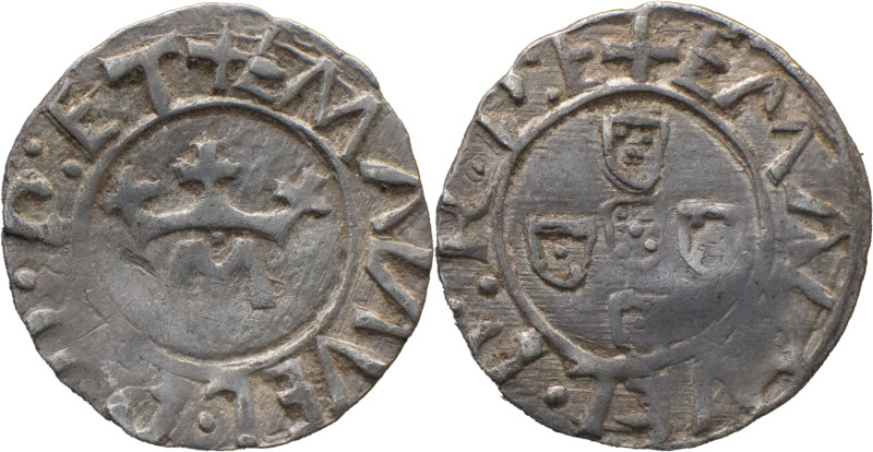 Portugal
 D. Manuel I (1495-1521) 
Cinquinho (cinco Reais) AG
A: EMANUEL . P . R...