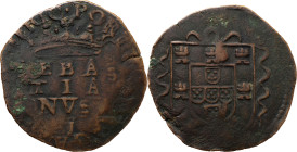 Portugal
 D. Sebastião (1557-1578) 
3 Reais AE
A: SEBAS TIA NVS I PORT( )GA( )FFRIC
R: ESCUDO
AG: 17.02 5.65g Very Fine
