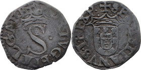Portugal
 D. Sebastião (1557-1578) 
Vintém (20 Reais) Ag
A: . S . PORTVG : ETALGARB
R: SEBASTIANVS . I . REX . P .
AG: 29.01 VAR 1.46g Very Fine