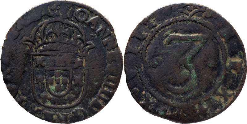 Portugal
 D. João IV (1640-1656) 
3 Reis AE
A: IOANNES IIII D G REX PORTVGALI
R:...