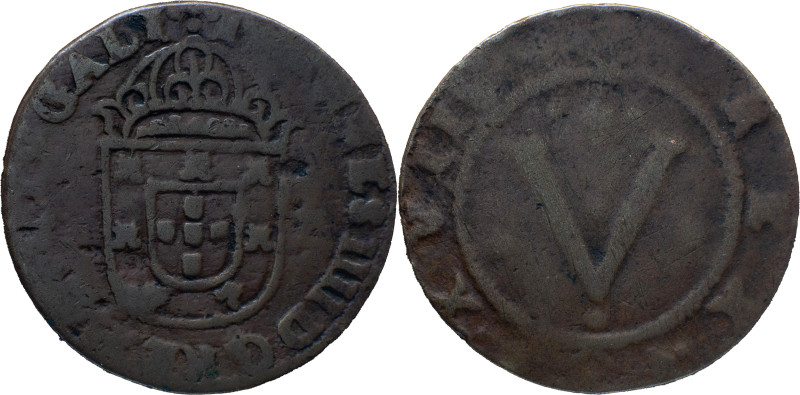 Portugal
 D. João IV (1640-1656) 
5 Reis AE
A: IOANNES IIII D G REX PORTVGALI
R:...