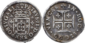 Portugal
 D. Pedro II (1683-1706) 
Meio Tostão (50 Reis) Ag Axis at 3 O'Clock
A: PETRVS . II . D . G . REX . PORTVGALIAE
R: IN . HOC . SIGNO . VINCES ...