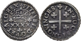 Portugal
 D. Pedro II (1683-1706) 
Half Tostão (50 Reis) Ag Axis at 3 O'Clock
A: PETRVS . II . D . G . P . ET . ALG . REX
R: IN . HOC . SIGNO . VINCES...