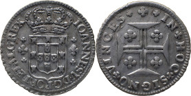 Portugal
 D. João V (1706-1750) 
6 Vinténs (120 Reis) Ag 
A: IOANNES . V . D . G . PORT . ET . ALG . REX
R: IN + HOC + SIGNO + VINCES
AG: 72.01 4.06g....