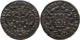 Portugal
 D. José I (1750-1777) 
III Reis AE 1751
A: IOSEPHUS . I . . DEI . GRATIA 
R: PORTUGALIAE . ALGARBIORUM . REX
AG: 01.01 3.39g. Good Very Fine...