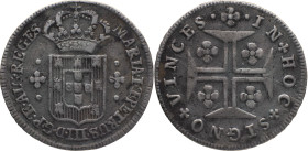 Portugal
 D. Maria e D. Pedro III (1777-1786) 
3 Vintens (60 Reis) Ag Vertical Axis
A: MARIA . I . ET . PETRUS . III . D . G . P . ET . ALG . REGES
R:...