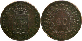 Portugal
 D. Miguel I (1828-1834) 
Pataco (40 Reis) Br 1829 Error ETALGARB no Dot
A: MICHAEL . I . D . G . PORTUG . ETALGARB . REX
R: UTILITATI 1829 P...