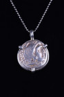 ALEXANDER THE GREAT DRACHM COIN PENDANT