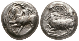 CILICIA.KELENDERIS. CIRCA 380-370 BC. AR STATER