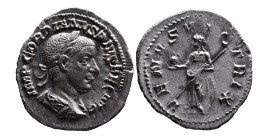 ANCIENT ROMAN IMPERIAL AR DENARIUS GORDIANUS III