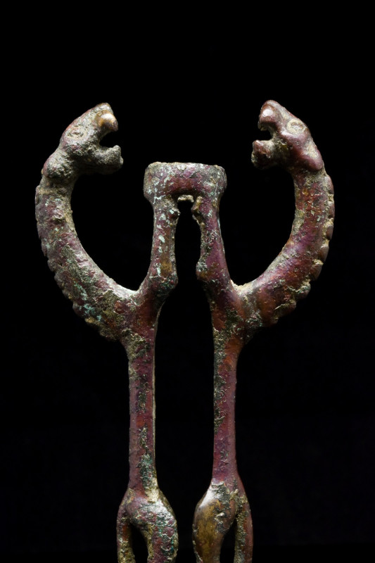 WESTERN ASIATIC MASTER OF ANIMALS SCEPTER
Ca. 2000-700 BC. A bronze Master of A...