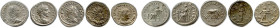 Cinq antoniniens d’argent et billon : Caracalla, Élagabale, Philippe L’Arabe, Postume, Valérien.
Beaux. T.B. Très beaux. 

Estimate: EUR 300 - 350...