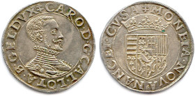 LORRAINE Duché - CHARLES III 1545-1608
Teston d’argent non daté. Nancy. (9,39 g) ♦ Bd 1529 
Superbe. 

Estimate: EUR 400 - 450