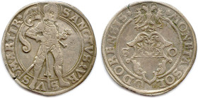 SUISSE - CANTON DE SOLEURE Solothurn 
Thaler d'argent au Saint Ursus non daté (1550-1570). (28,65 g) ♦ Dav 8759 Rare. Félé. T.B. 

Estimate: EUR 50...