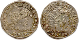 ITALIE - VENISE - PAOLO RENIER 119e doge 1779-1789
Ducato d'argent non daté (1779-1781) RB (Raimondo Bembo ou Rizzardo Balbi). (22,63 g) 
T.B./Très ...