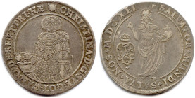SUÈDE - CHRISTINA 1632-1654
Riksdaler d'argent 1641 Stockholm. (28,42 g) ♦ Dav 4523 
T.B. 

Estimate: EUR 600 - 650