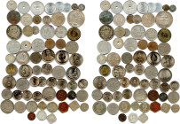 PAYS d'ASIE 
Lot de 64 monnaies en divers métaux : 
LAOS 6 pièces en nickel et en alu ; CAMBODGE 7 pièces ; INDOCHINE 4 pièces ; VIETNAM 9 pièces ni...