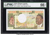 Gabon Banque Centrale 10,000 Francs ND (1971) Pick 1 PMG Gem Uncirculated 66 EPQ. 

HID09801242017

© 2022 Heritage Auctions | All Rights Reserved