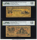 Nicaragua Billete del Tesoro Nacional 1 Peso 15.9.1900; 1.1.1906 Pick 29a; 35 Two Examples PMG Fine 12 (2). 

HID09801242017

© 2022 Heritage Auctions...